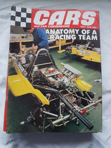 Cars and car conversions May 1979 anatomy of a racing team