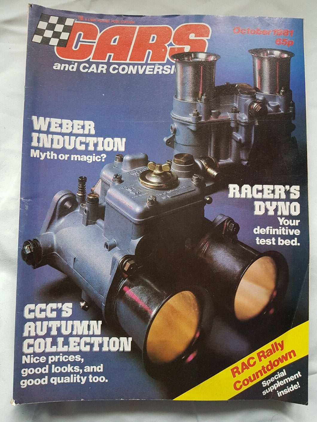 Cars and car conversions October 1981 Weber carbs tested Lancia
