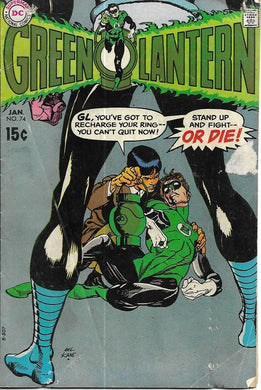 DC Green Lantern Jan January Number No. 74 1970