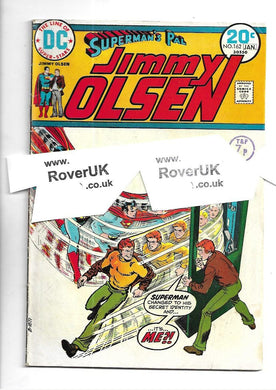 DC Superman's Pal Jimmy Olsen Jan Number No. 162 1973 1974
