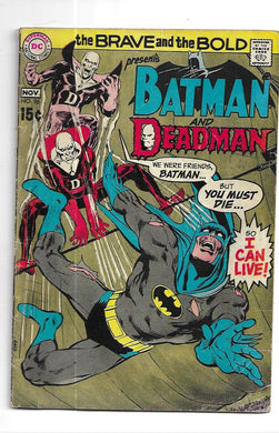 DC The Brave and the Bold Batman and Deadman Nov Number No. 86 1969