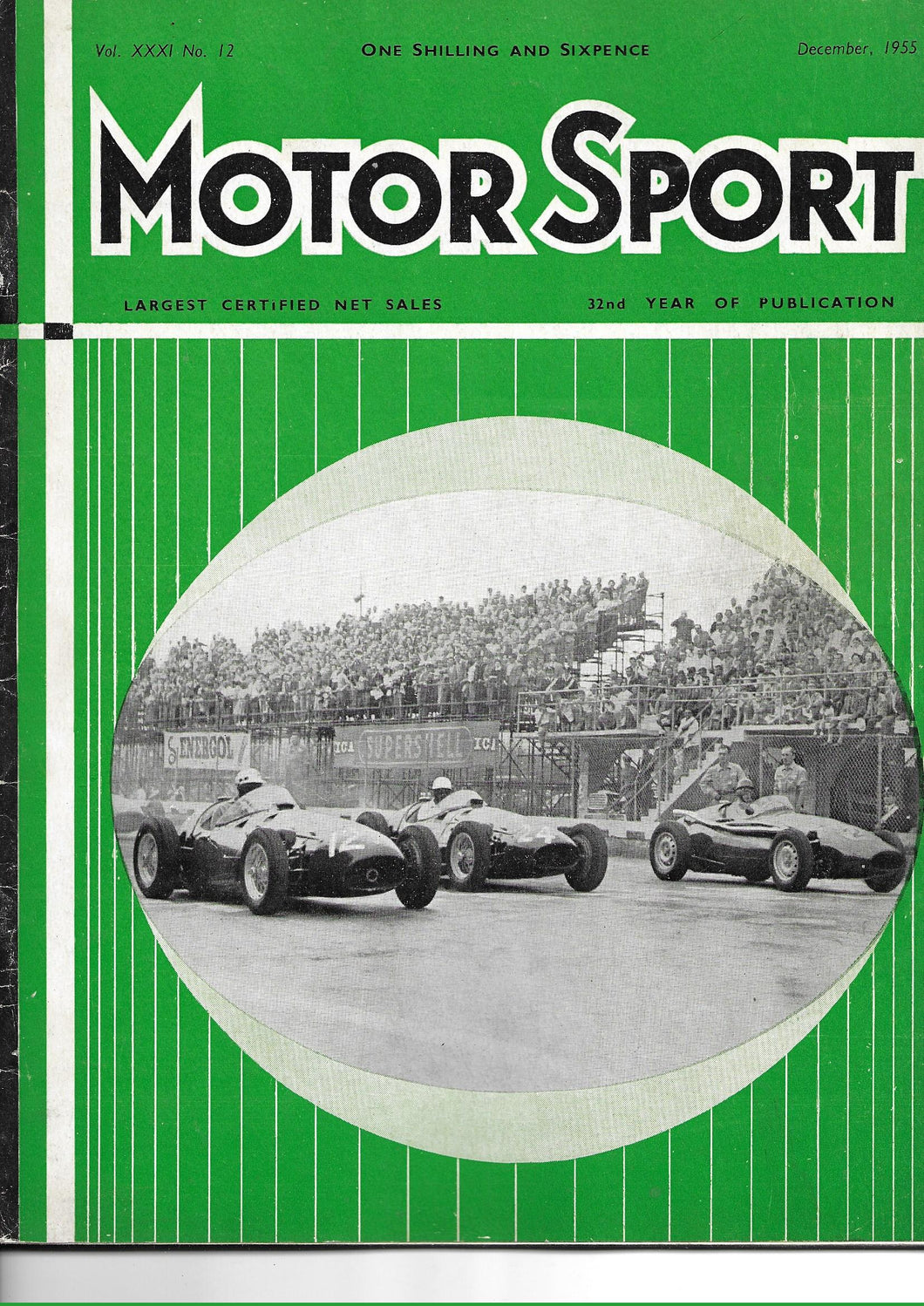 Motor Sport, Magazine, Vol XXXI no 12, December 1955,