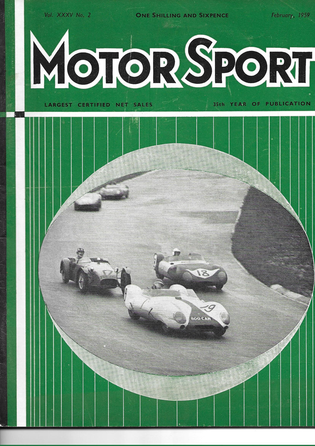Motor Sport, Magazine XXXV No.2 February 1959