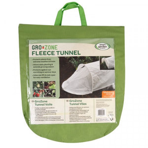 3m Fleece Tunnel GroZone. Fleece Growing Tunnel - Vegetable Plant Warming Tunnel, Simple to construct