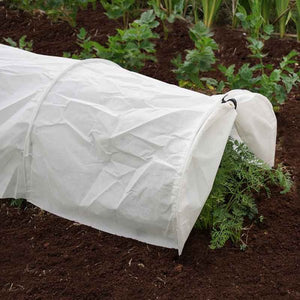 3m Fleece Tunnel GroZone. Fleece Growing Tunnel - Vegetable Plant Warming Tunnel, Simple to construct