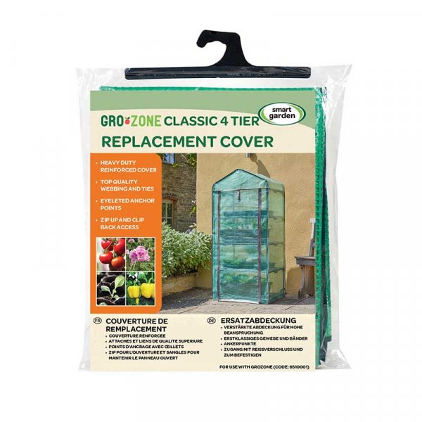 GroZone Classic 4 Tier - Replacement Cover - Smart Garden - 150cm x 70cm x 50cm