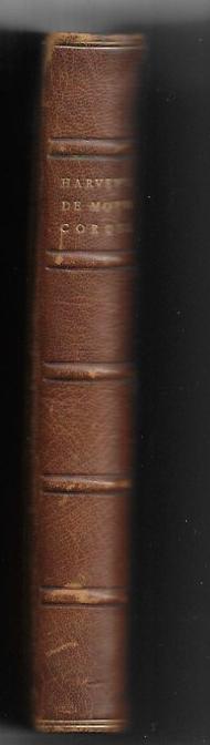 Harvey's De Motu Cordis . Hardcover - Number 206 of 1450 - William Harvey