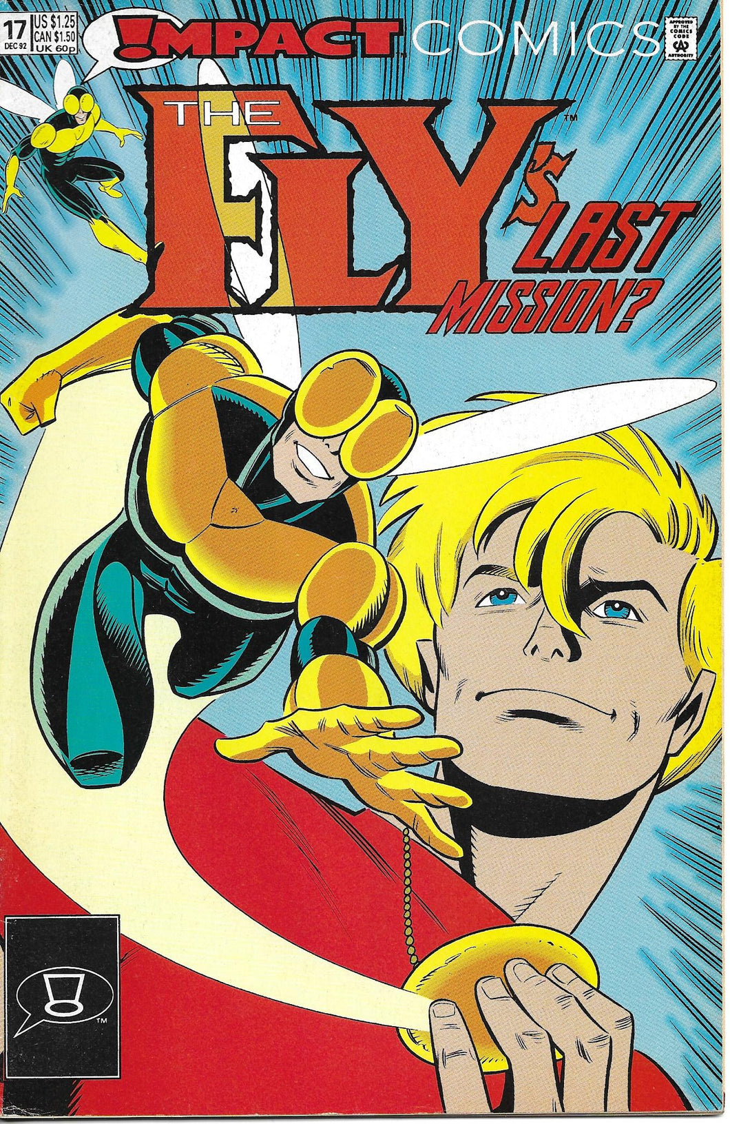 Impact Comics, The Fly's Last Mission, No 17 December 1992,