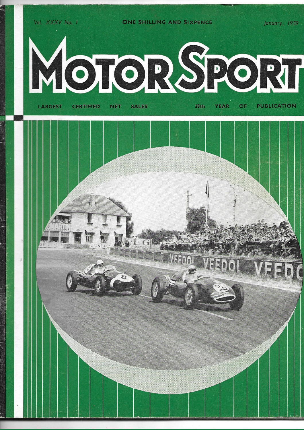 Motor Sport Magazine XXXV No 1 January 1959