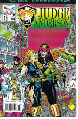 Judge Anderson, Fleetway Quality, Judge Dredd, Limited 15 Edition, PSI