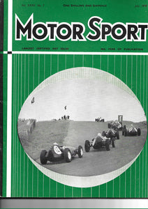 Motor Sport Magazine Vol XXXV No 7 July 1959