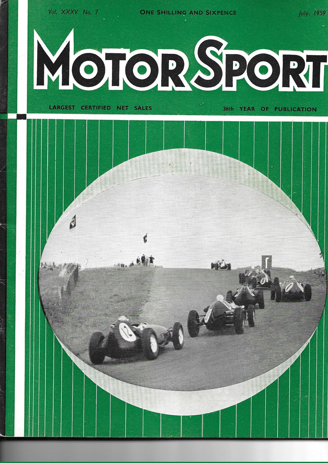Motor Sport Magazine Vol XXXV No 7 July 1959