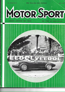 Motor Sport Magazine Vol XXXIII No 6 June 1957