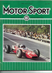 Motor Sport Magazine XLII June 1966,