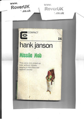 Missile Mob - Paperback - Hank Janson - Compact 1965