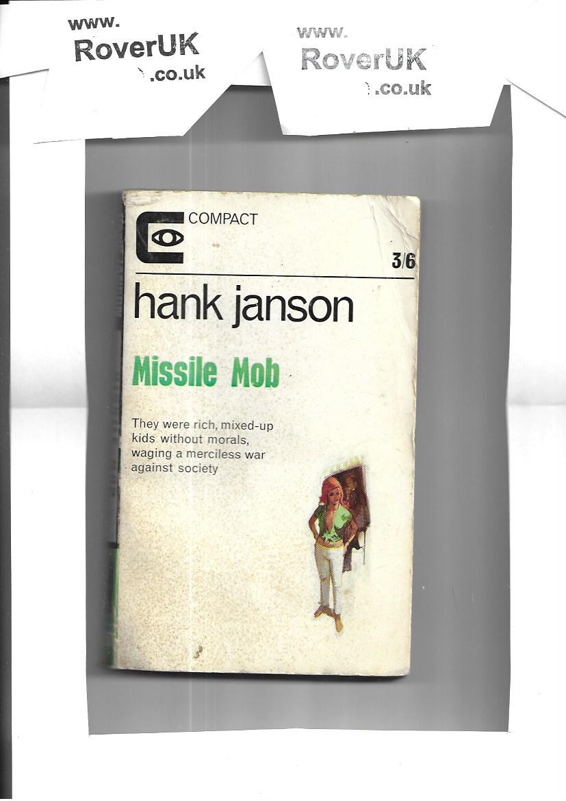 Missile Mob - Paperback - Hank Janson - Compact 1965