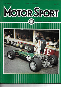 Motor Sport Magazine, Vol. XLIII No.7 July 1967,