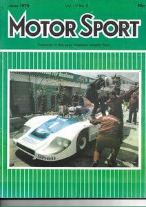 Motor Sport Magazine Vol LV No.6 June 1979,
