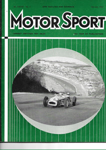 Motor Sport, Motorsport, Magazine, Vol LVIII No 10, October 1982, Very Good Condition