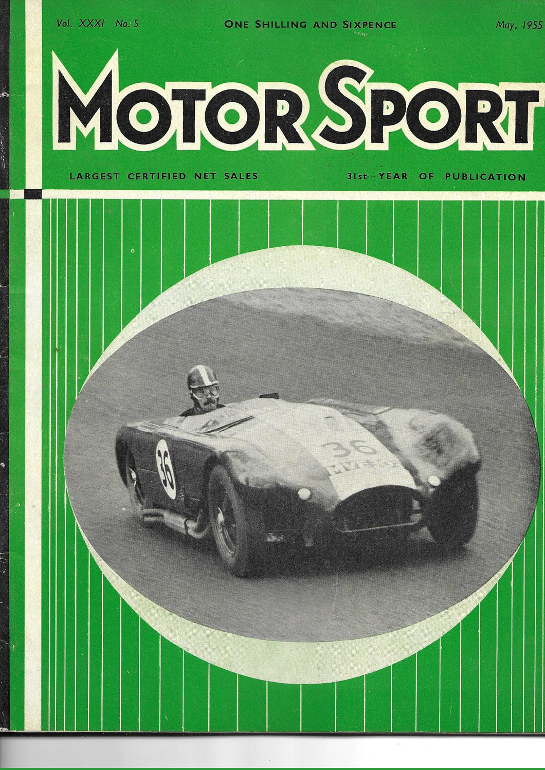 Motor Sport, Magazine, Vol XXXI No 5, May 1955,