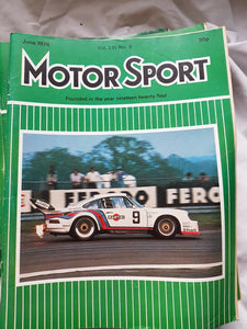 Motorsport June 1976 - Martini Porsche Racing