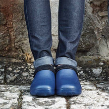 Load image into Gallery viewer, Briers Navy Blue Garden Clogs (with removable Thermal lining) Sizes 4 - 12 - Comfy (Comfi) Clog - Unisex
