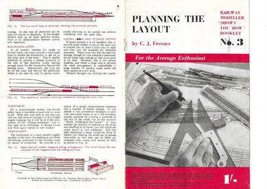 Planning the Layout, Railway Modeller Shows You How, C. J. Freezer