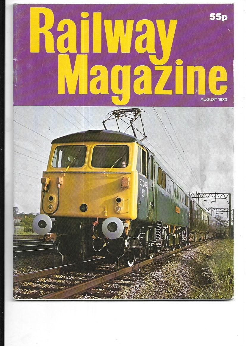 Railway Magazine August 1980 Vol. 126 No. 952