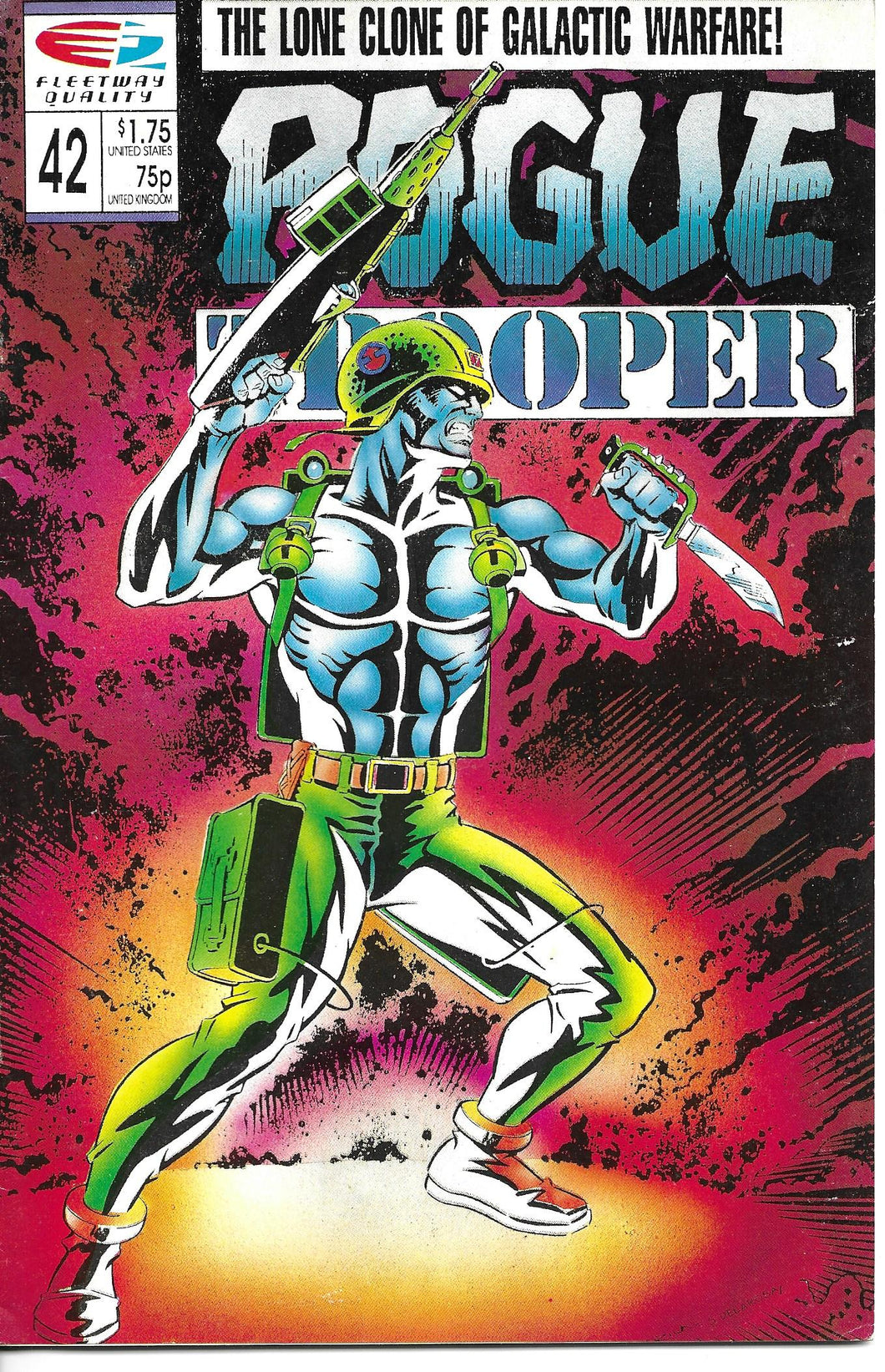 Rogue Trooper, No 42,  Fleetway Quality