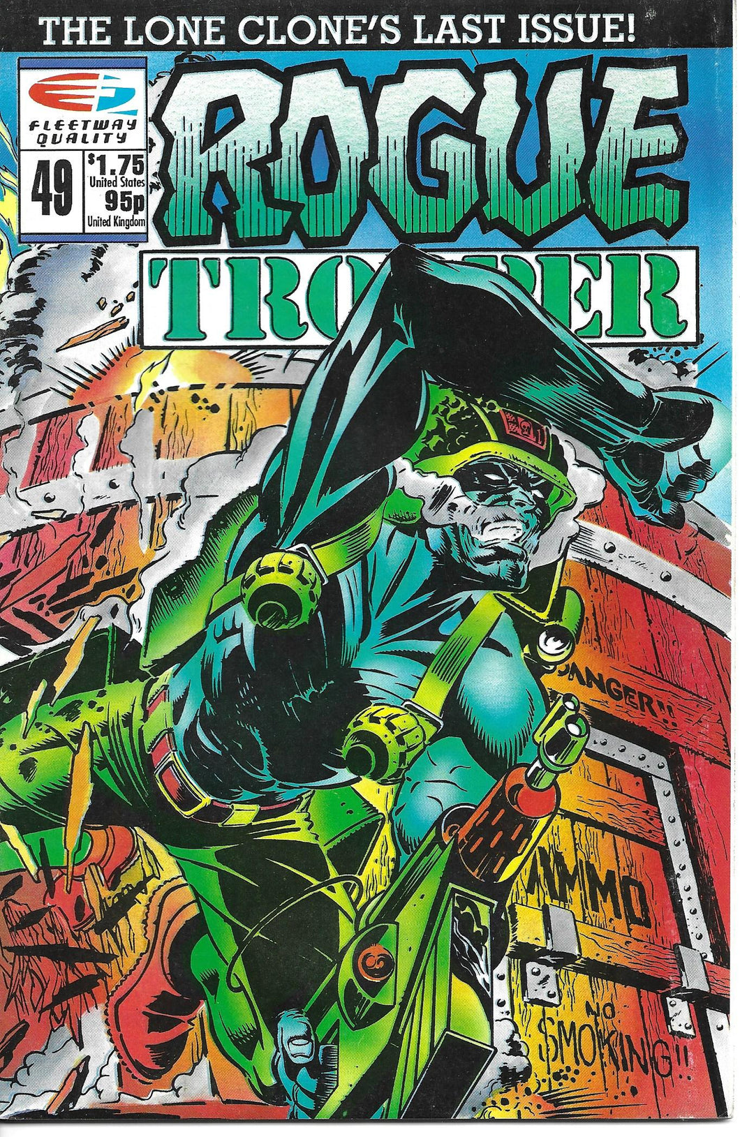 Rogue Trooper, No 49,  Fleetway Quality