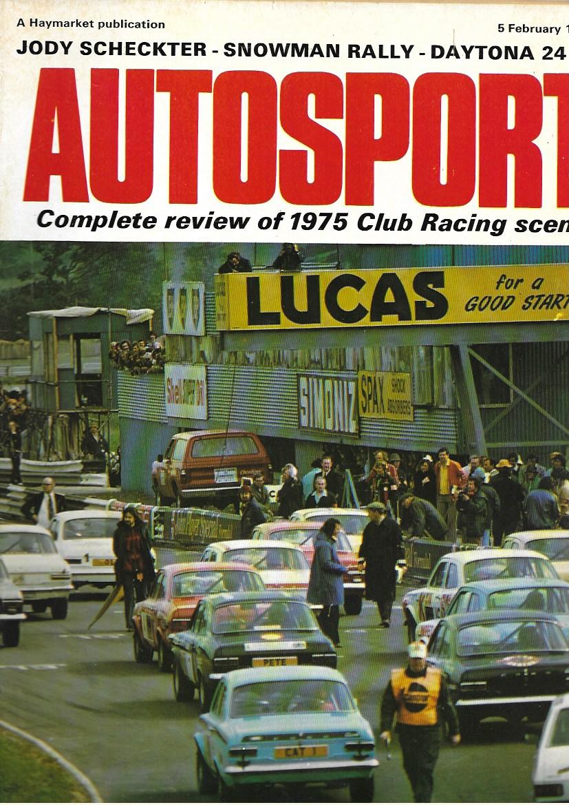 Autosport Complete Review of 1975 Cup Racing Scene - 5 February 1976