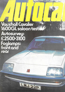 Autocar 4 December 1976 - Car Magazine
