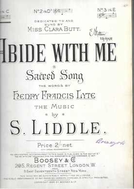 Songs Sacred and Secular Hardcover - Abide with me, Soldiers in the Park, Jesu, Lover of my Soul