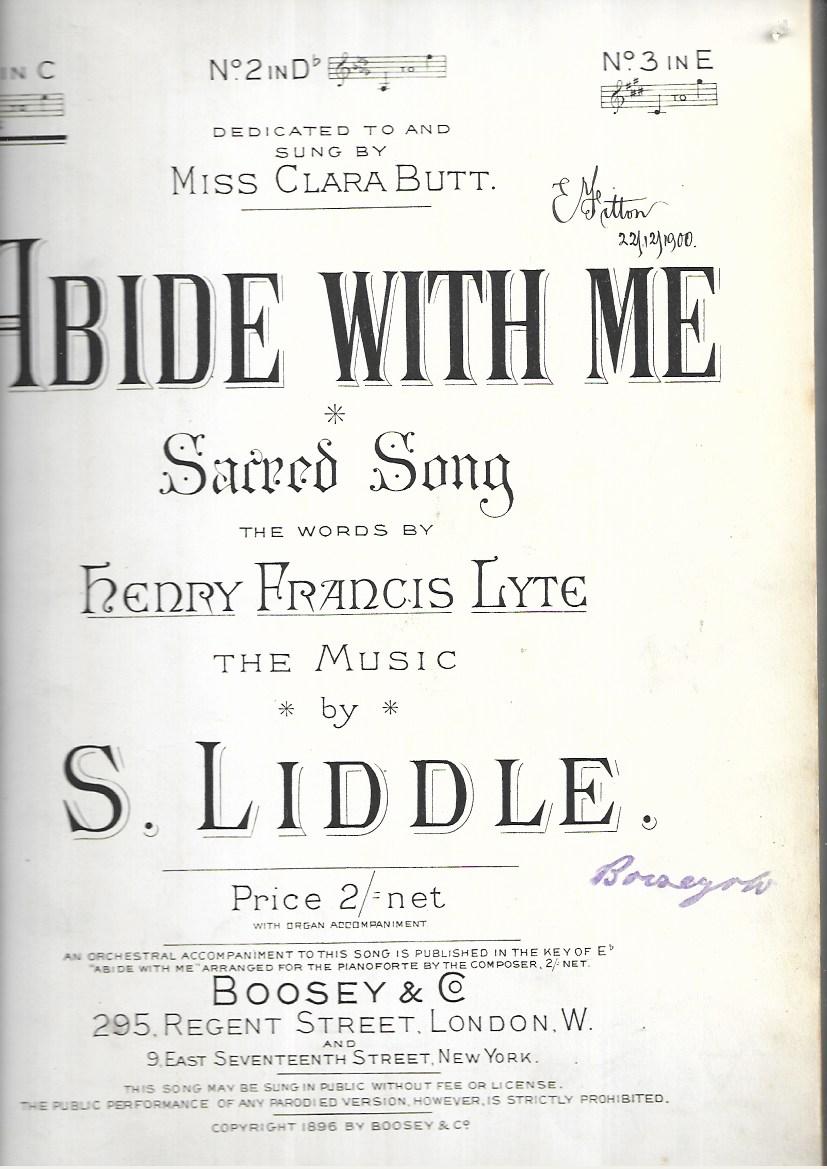 Songs Sacred and Secular Hardcover - Abide with me, Soldiers in the Park, Jesu, Lover of my Soul