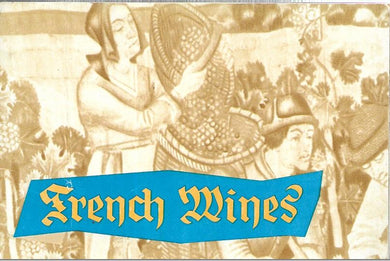 French Wines - Paperback - Sopexa - Compagnie De Publicite Concorde - Paris