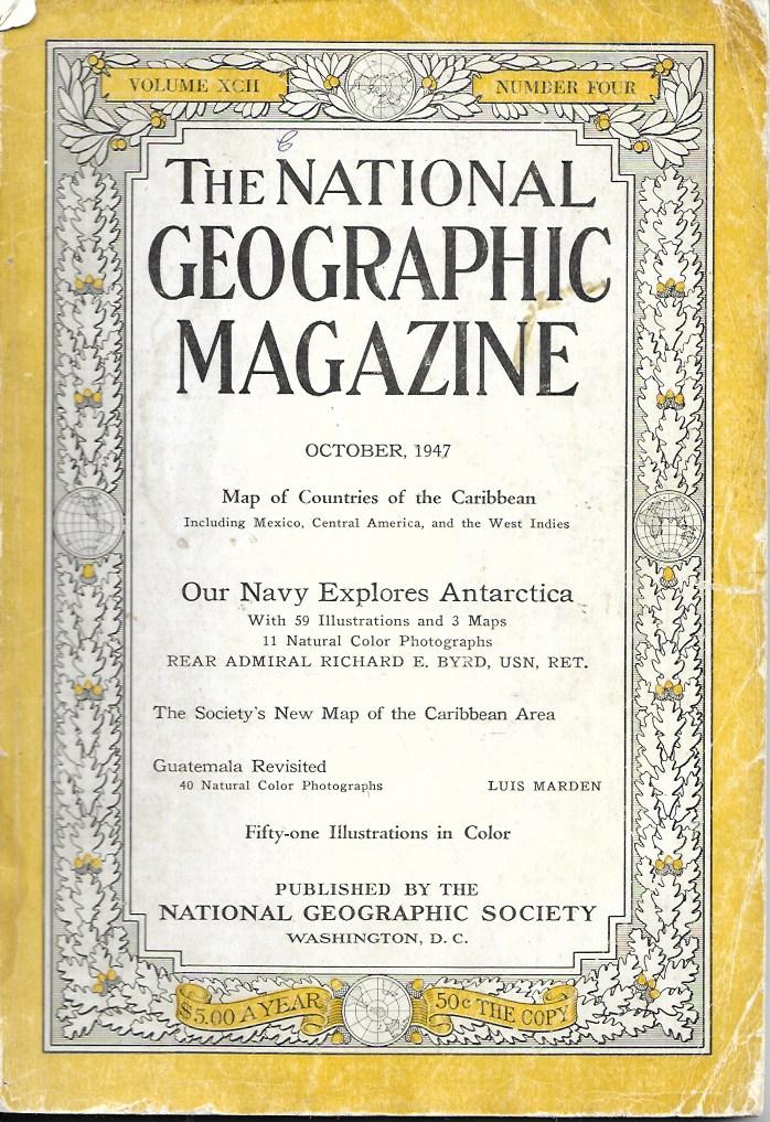 National Geographic Magazine - 1947 - October