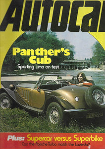 Autocar 25 June 1977 Car Magazine