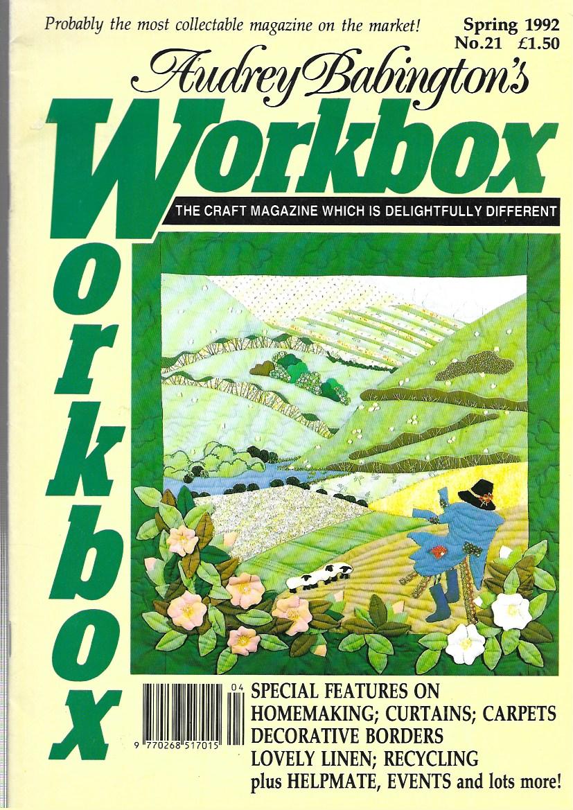 Audrey Babington's Workbox - The Craft Magazine which is delightfully different - Spring 1992 No 21