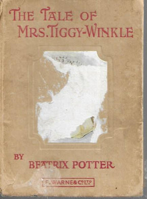 The Tale of Mrs. Tiggy-Winkle - Beatrix Potter - F. Warne - Hardcover (652-859)