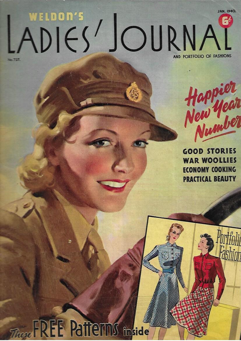 Weldon's Ladies' Journal and portfolio of fashions - No. 727 - January 1940