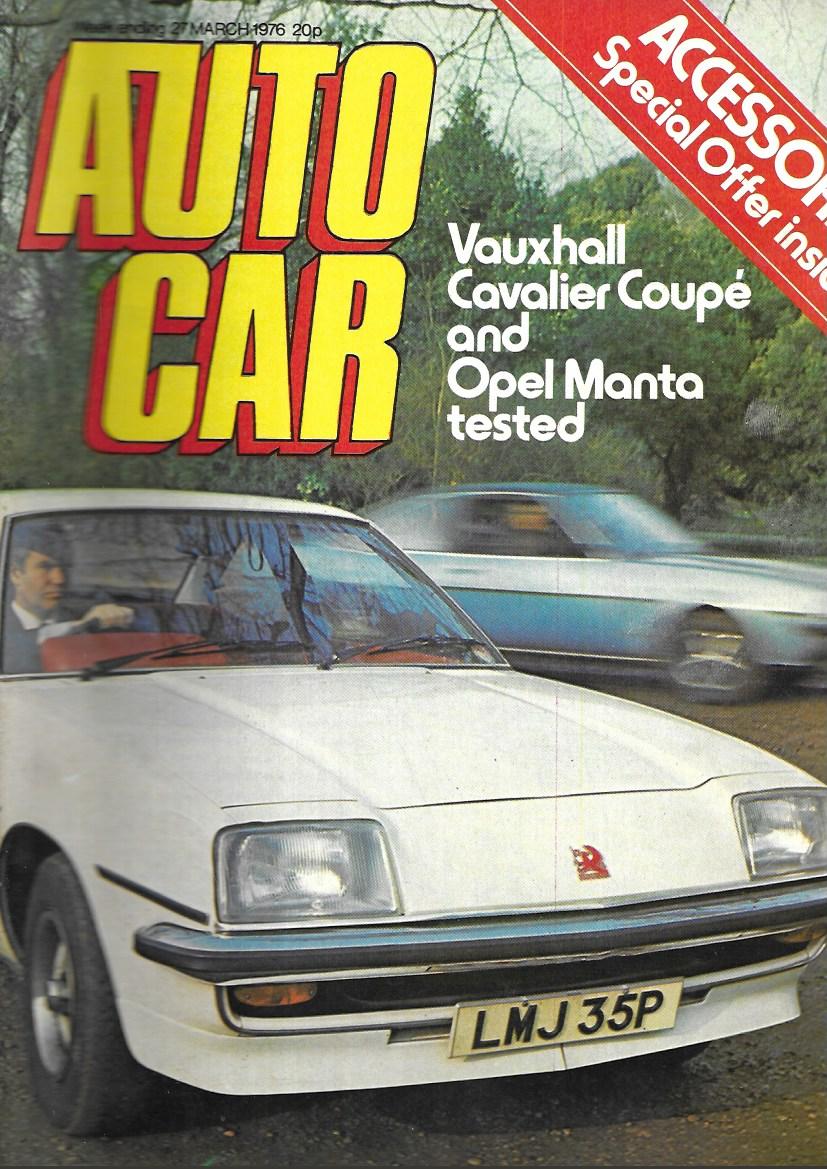 Autocar 27 March 1976 - Car Magazine