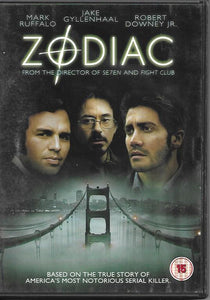 Zodiac (DVD) PAL 2 Movie/Film