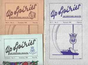 Up Spirits HMS Indefatigable Magazines - Five Magazines - C1950