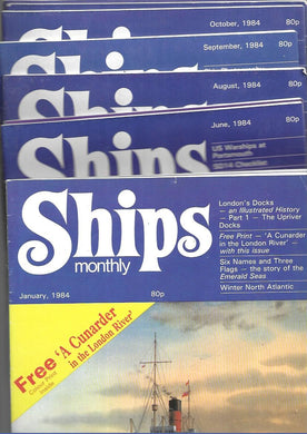 Ships Monthly, Compete Run - Full Year 1984