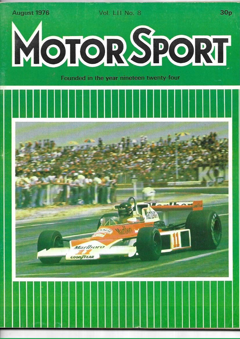 Motorsport August 1976