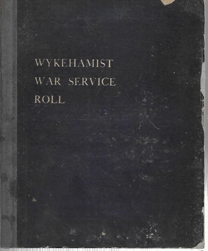 Wykehamist War Service Roll - 5th Edition - Hardcover - 1918 - Winchester P and G Wells