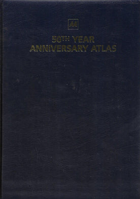 50th Year Anniversary Atlas  - AA - 2000 (1999) Motorist's Atlas Britain - Leather (or leatherette)