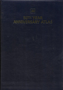 50th Year Anniversary Atlas  - AA - 2000 (1999) Motorist's Atlas Britain - Leather (or leatherette)