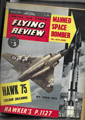 Royal Air Force - Flying Review - Magazine Vol XVI -  Full Year 1961 Plus January 1960