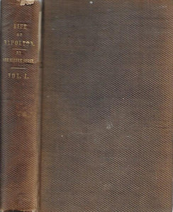 Life of Napoleon Buonaparte by Sir Walter Scott  - Hardcover - 1834 Volume 1